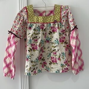 Matilda Jane Girls shirt Size 8